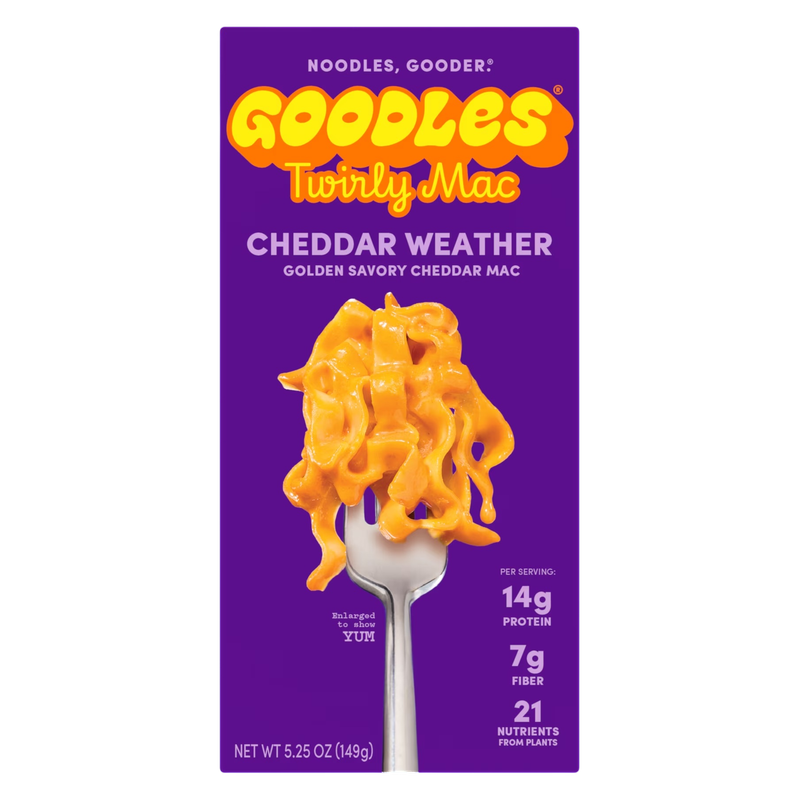 Goodles Cheddar Weather Twirly Mac & Cheese 5.25oz