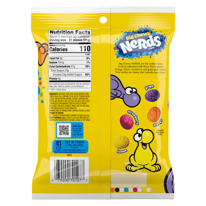 Big Chewy Nerds Candies,  6oz