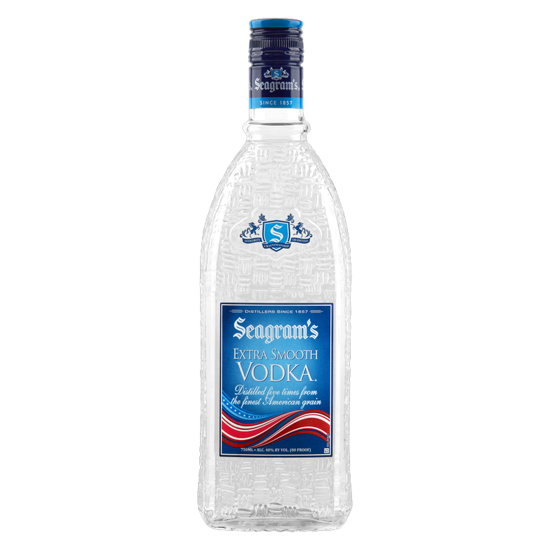 Seagram's Extra Smooth Vodka 750ml (80 proof)