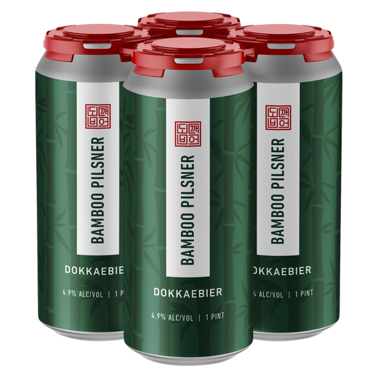 Dokkaebier Bamboo Pilsner 4pk 16oz