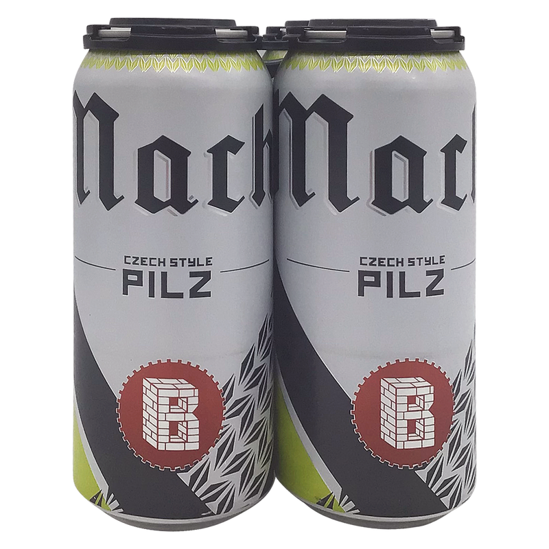 Bunker Brewing Machine Pilz 4Pk 16Oz Can 5.2% Abv