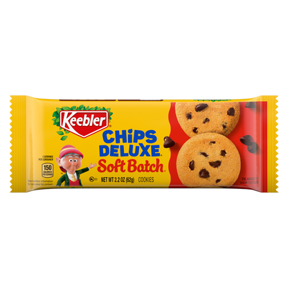 Keebler Soft Batch Chips Deluxe Chocolate Chip Cookies, 2.2 oz