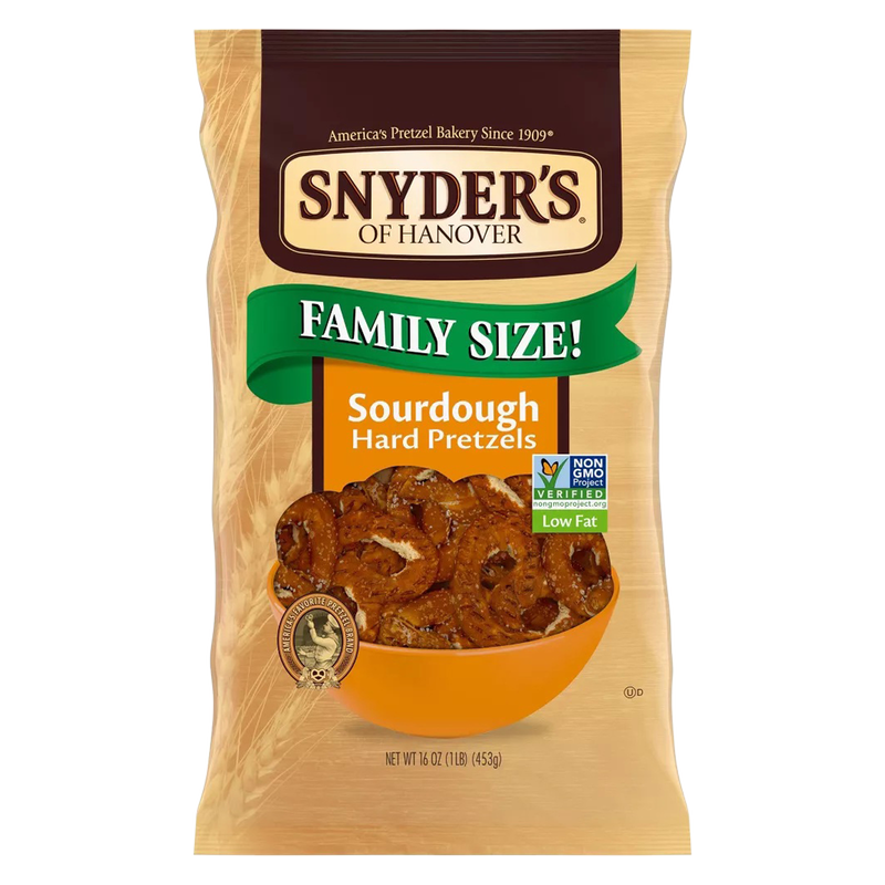 Snyder's Sourdough Hard Pretzels, 16oz