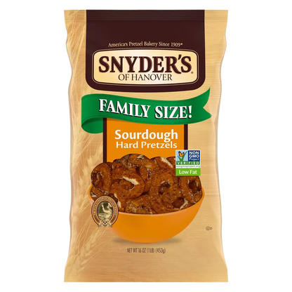 Snyder's Sourdough Hard Pretzels, 16oz