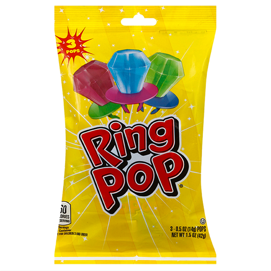 Ring Pop Assorted Flavors Variety Party Pack 3ct