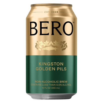 BERO Kingston Golden Pils Non-Alcoholic 6pk 12oz Can