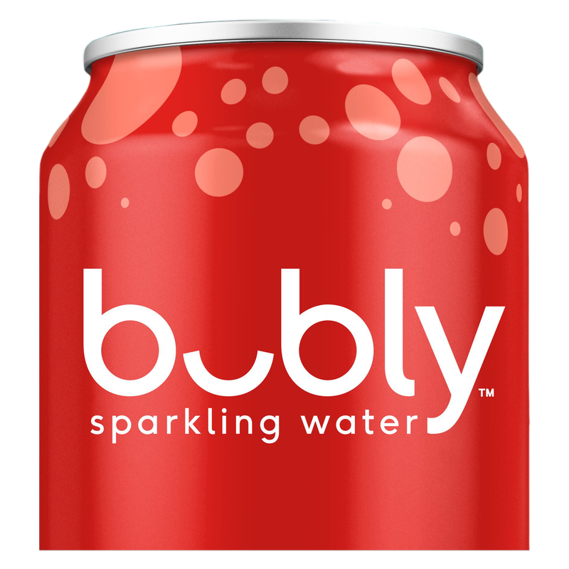Bubly Strawberry 8pk 12oz Can