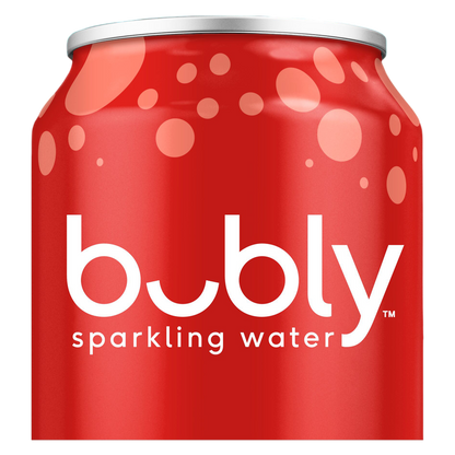 Bubly Strawberry 8pk 12oz Can