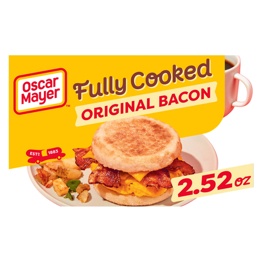 Oscar Mayer Original Fully Cooked Bacon - 2.52oz