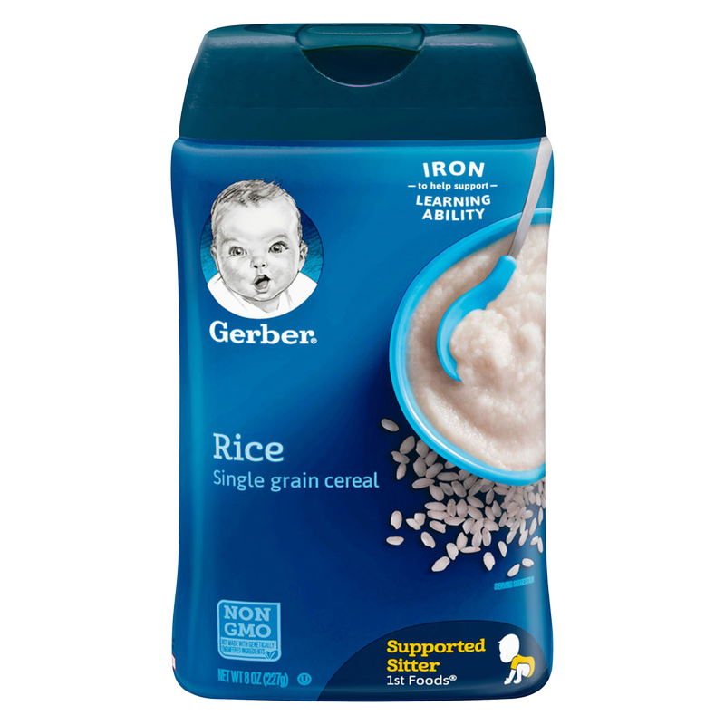 Gerber 1st Foods Rice Cereal 8oz
