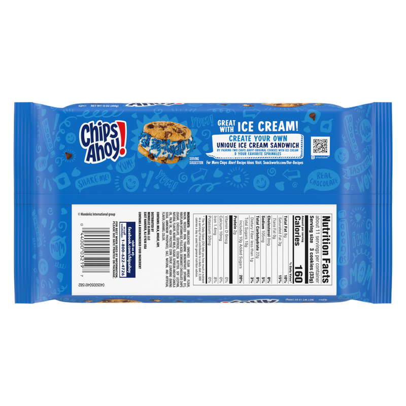 Chips Ahoy! Original Chocolate Chip Cookies, 13oz
