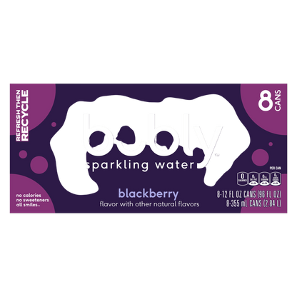 Bubly Blackberry 8pk 12oz Can