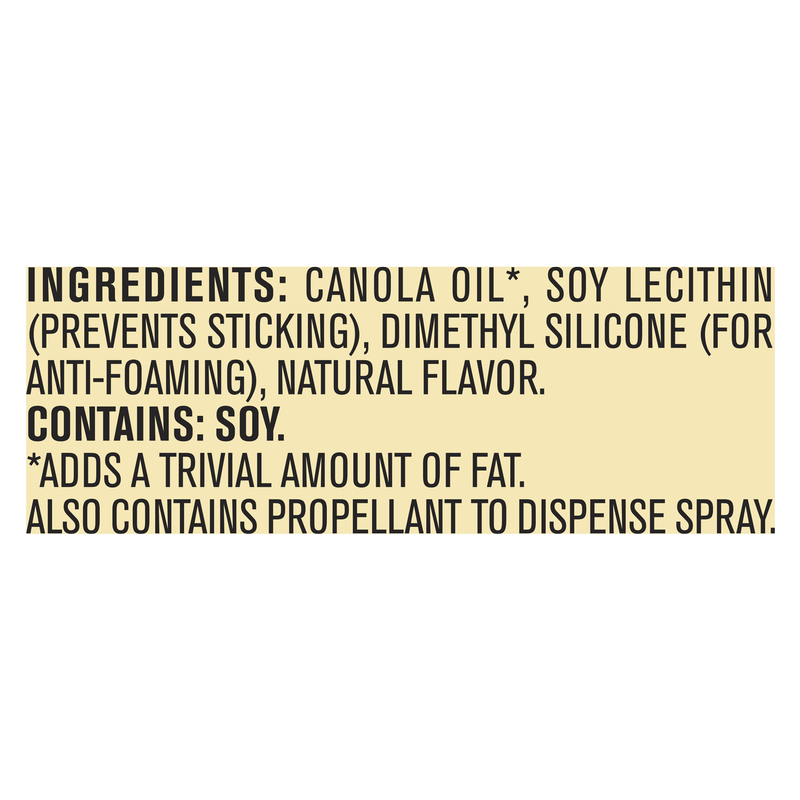 Pam Non Stick Butter Cooking Spray 5oz