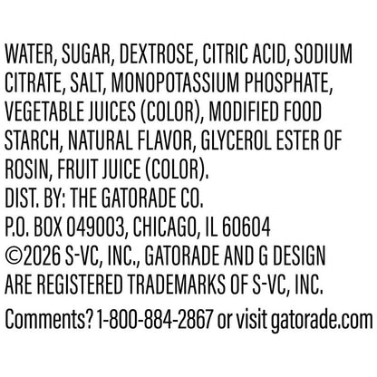 Gatorade Thirst Quencher Fruit Punch 11.6oz Can