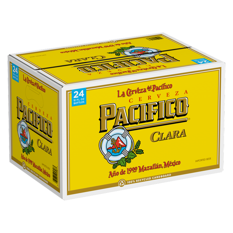 Pacifico 24pk 12oz Btl 4.4% ABV
