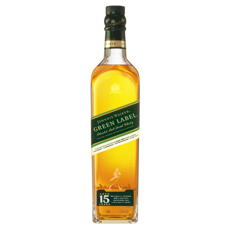Johnnie Walker Green Label Scotch 750ml