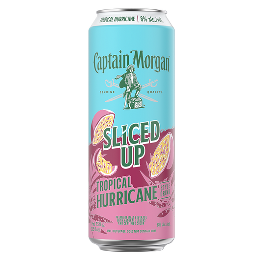 Captain Morgan Sliced Up Tropical Hurricane 23.5oz Can 8% ABV