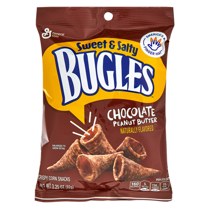 Bugles Chocolate Peanut Butter 3.25oz