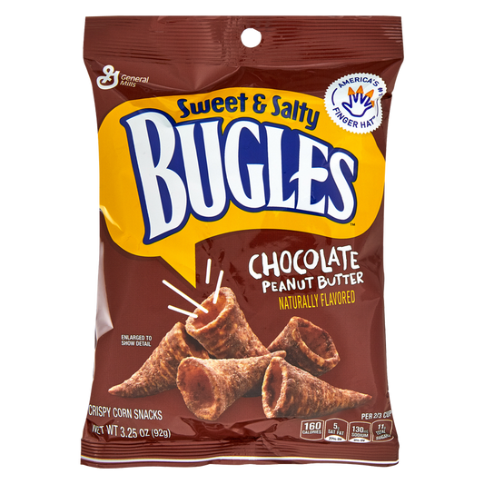 Bugles Chocolate Peanut Butter 3.25oz