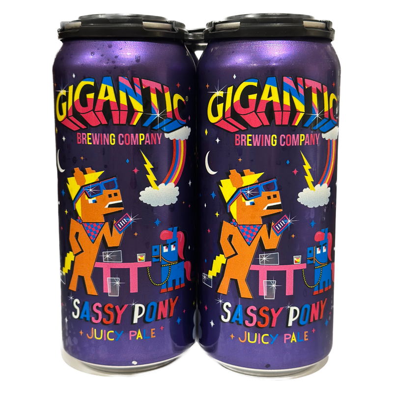 GIGANTIC SASSY PONY PALE 4PKC