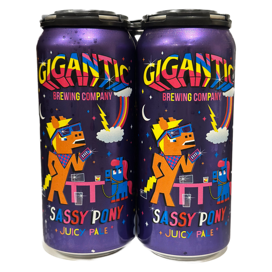 GIGANTIC SASSY PONY PALE 4PKC