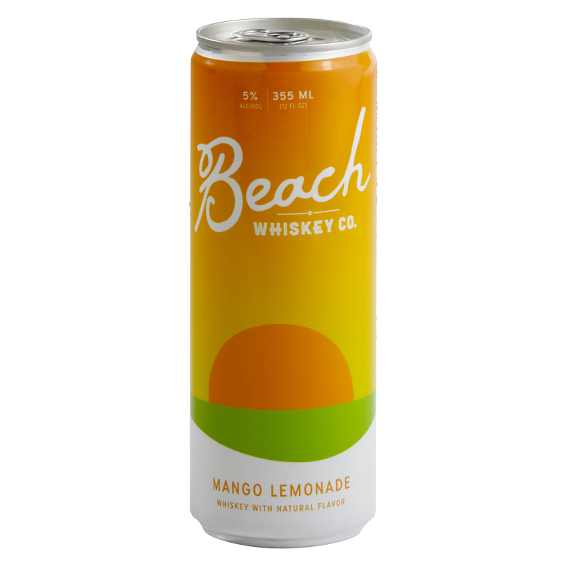 Beach Whiskey Mango Lemonade Rtd 4pk 355ml 5% ABV