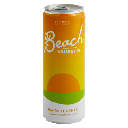 Beach Whiskey Mango Lemonade Rtd 4pk 355ml 5% ABV