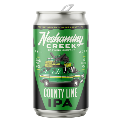 Neshaminy Creek County Line IPA 12pk 12oz Can 6.6% ABV