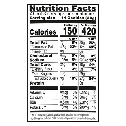 Keebler Original Fudge Stripes Mini Cookies 3oz