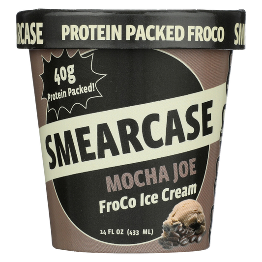 Smearcase Mocha Joe Cottage Cheese Ice Cream, 14oz Pint