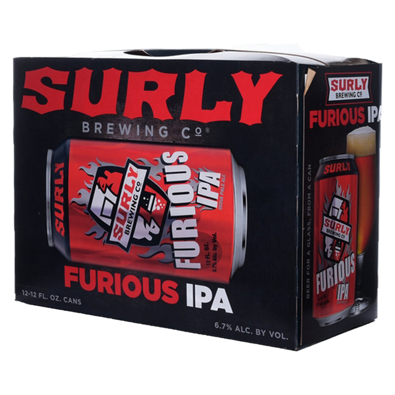 Surly Brewing Furious IPA 12pk 12oz Can