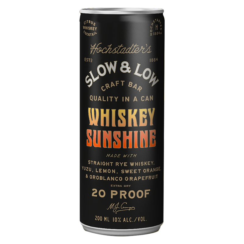 Slow & Low Whiskey Sunshine 4pk 200ml