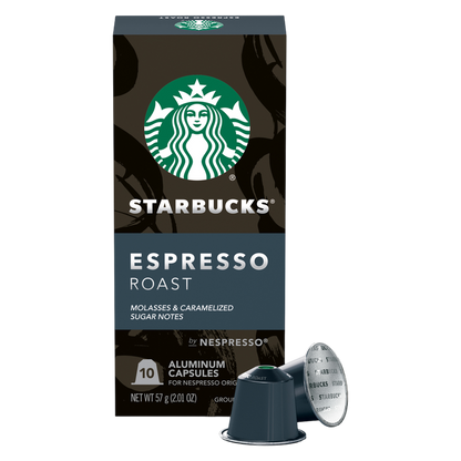 Starbucks By Nespresso Espresso Roast 10ct Capsules