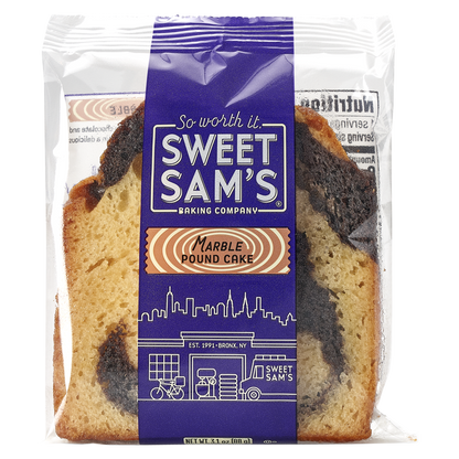 Sweet Sam's Marble Pound Cake - 3.1oz