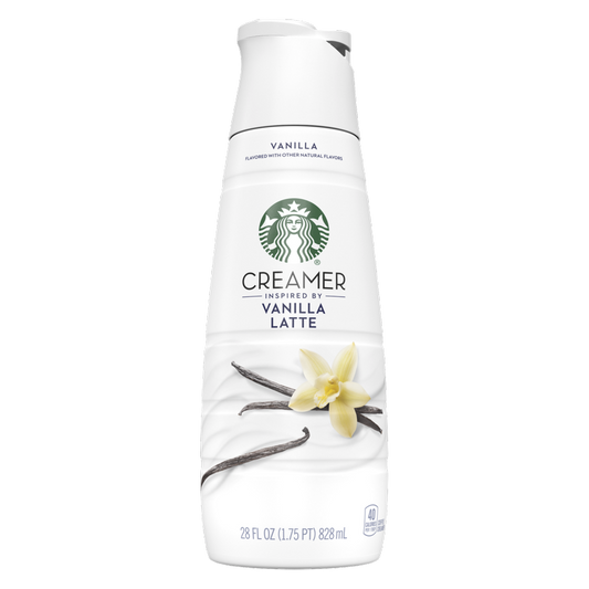 Starbucks Vanilla Latte Creamer 28oz Btl