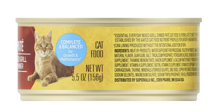 Essential Everyday Canned Grilled Mix Cat Food - 5.5oz