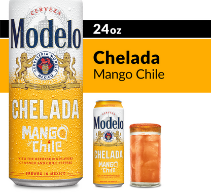 Modelo Chelada Mango Y Chile 24oz Can 3.5% ABV
