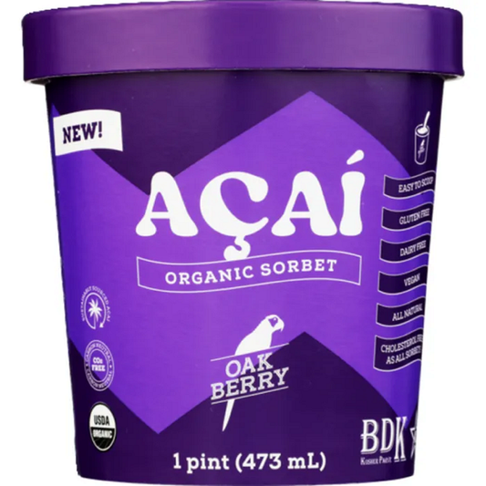 Oakberry Organic Acai Sorbet