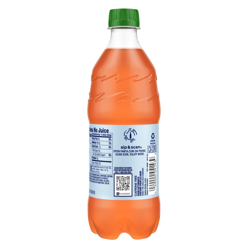 Fanta Zero Sugar 20oz Btl