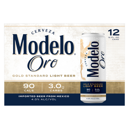 Modelo Oro 12pk 12oz Can 4.2% ABV