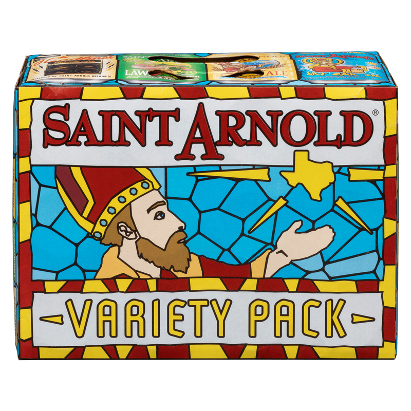 Saint Arnold Variety Pack 12pk 12oz Can 4.3-7.1% ABV