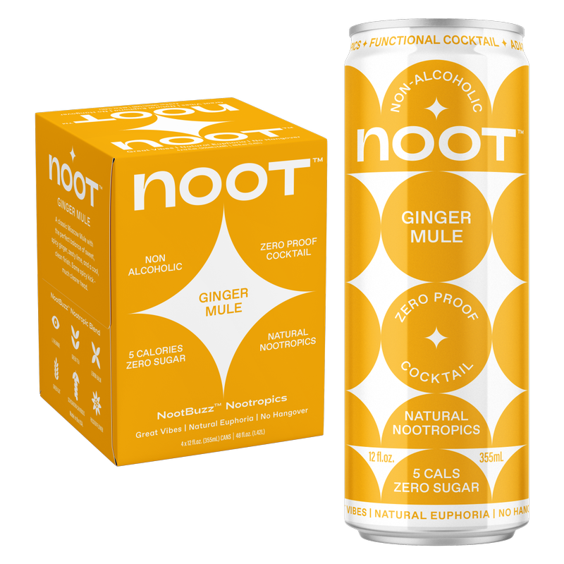 Noot Ginger Mule Non-Alcoholic Cocktail 4pk 12oz Can