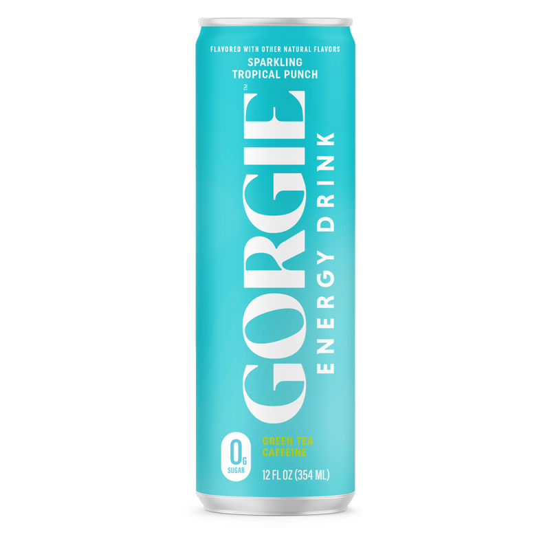 Gorgie Tropical Punch Energy Drink 12oz Can