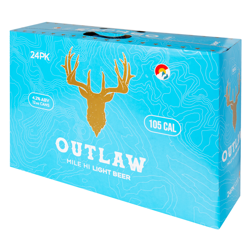 Tivoli Outlaw Mile Hi Light 24pk 12oz Can 4.2% ABV