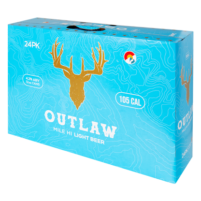 Tivoli Outlaw Mile Hi Light 24pk 12oz Can 4.2% ABV