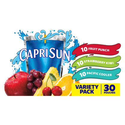 Capri Sun Variety Pack 30pk 6oz Box