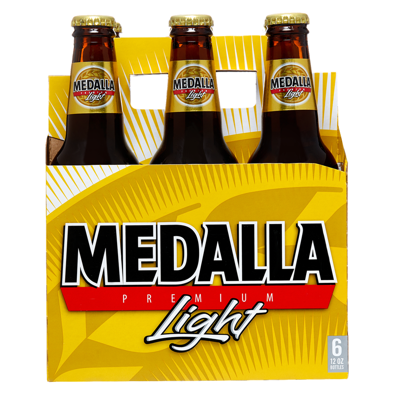 Medalla Light 6pk 12oz Btl 4.0% ABV