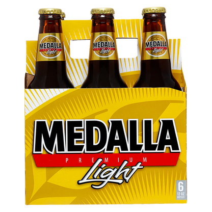 Medalla Light 6pk 12oz Btl 4.0% ABV