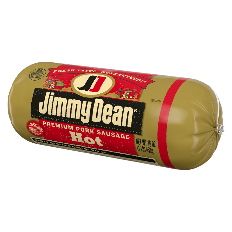 Jimmy Dean Pork Hot Breakfast Sausage Roll (Frozen) - 16oz