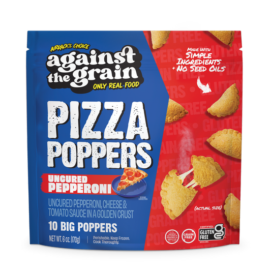 Against The Grain Pepperoni Pizza Poppers 6oz
